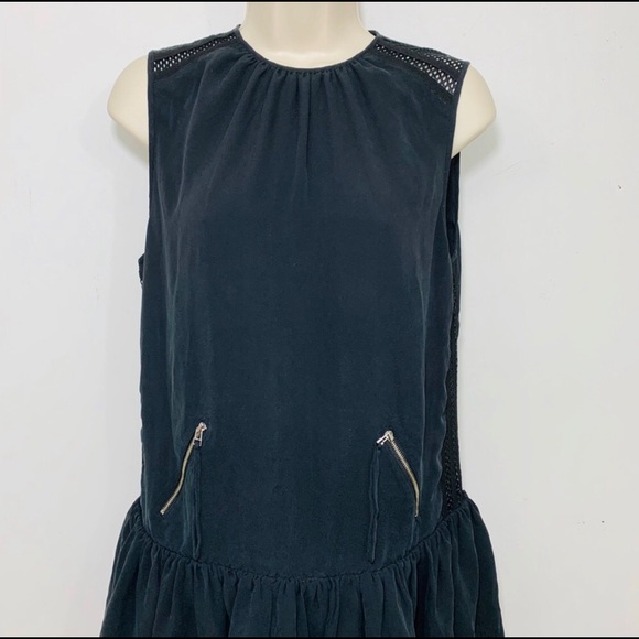 Women’s L.A.M.B. by Gwen Stefani Drop Waist Black Dress Size 0. NWOT. - Picture 3 of 8